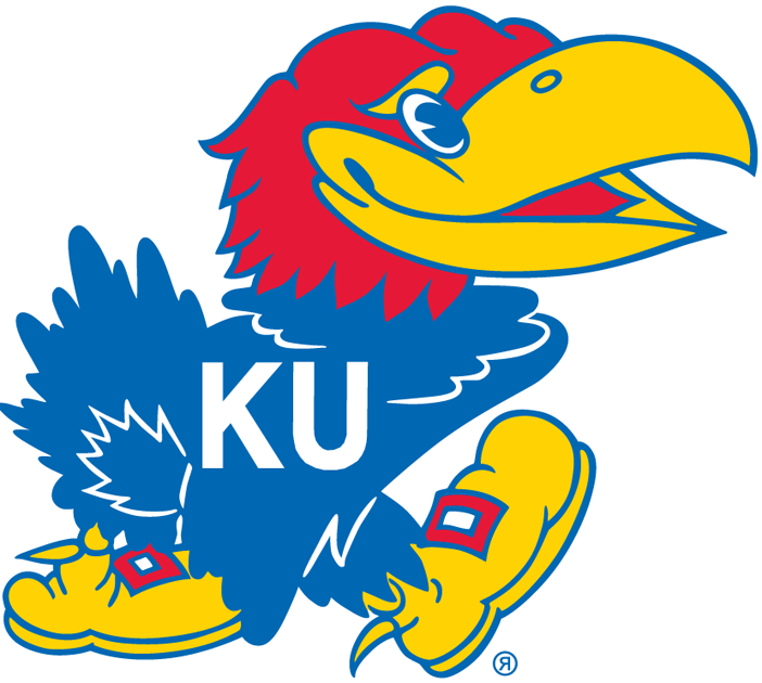 Kansas Jayhawks 1946-2005 Primary Logo diy DTF decal sticker